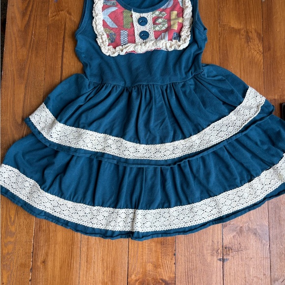 Tutu & Lulu Girls Alphabet Twirl Sleeveless 6/7 Dress - Picture 7 of 7